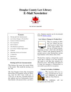 E-Mail Newsletter June 2013.doc