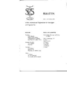 Bulletin of the International Organization for Septuagint and Cognate Studies