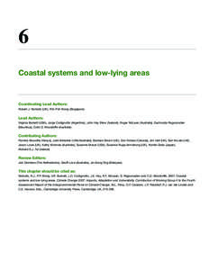 Coastal geography / Effects of global warming / Current sea level rise / IPCC Fourth Assessment Report / Coastal management / Coastal flood / Adaptation to global warming / Coral reef / Coral bleaching / Physical geography / Climate change / Earth