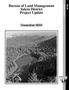 Salem District Project Update, December 2008