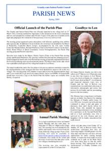 Granby-cum-Sutton Parish Council  PARISH NEWS Spring[removed]Official Launch of the Parish Plan