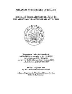 Microsoft Word - Clean Indoor Air Act Rule.doc