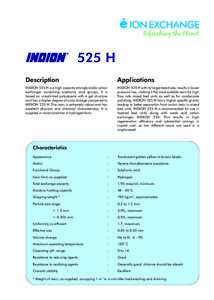 Water / Polyelectrolytes / Technology / Analytical chemistry / Ion-exchange resin / Ion exchange / Resin / Fax / Chemistry / Polymers / Synthetic resins