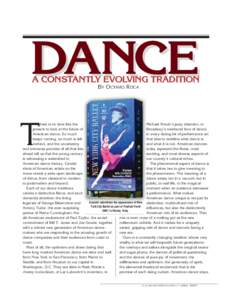 DANCE A CONSTANTLY EVOLVING TRADITION BY OCTAVIO ROCA T