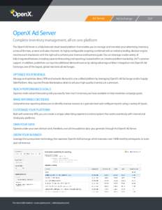 Ad Server  Ad Exchange SSP