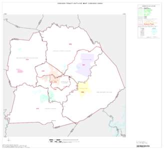 CENSUS TRACT OUTLINE MAP (CENSUS[removed]ABBREVIATED LEGEND SYMBOL NAME STYLE