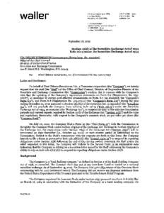 Incoming Letter: First Citizens Bancshares, Inc.
