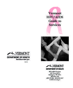 Vermont HIV/AIDS Guide to Services