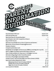 Cobb Education Television / Education in the United States / High school / School counselor / Susquehanna Valley / Alan C. Pope High School / Education / Cobb County School District / Georgia