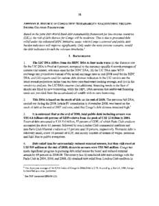 58 APPENDIX 11. REPUBLIC OF CONGO: DEBTSUSTAINABILITY ANALYSISUSING THE LOWINCOME COUNTRYFRAMEWORK Based on thejoint IMF- World Bank debt sustainability fiamework for low-income countries (LICs), the risk of debt distres