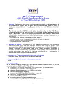 Microsoft Word - Minutes EFCC General Assembly Corfu.doc