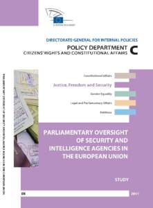 Parliamentary Oversight of Security and Intelligence Agencies in the European Union