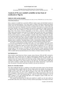 doi:piahsHydrological Sciences and Water Security: Past, Present and Future (Proceedings of the 11th Kovacs Colloquium, Paris, France, JuneIAHS Publ. 366, 