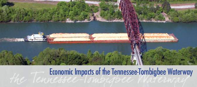 Economic Impacts of the Tennessee-Tombigbee Waterway  From the Port of Mobile to the confluence of the Mississippi, Ohio, and Tennessee Rivers in Kentucky, the Tennessee-Tombigbee Waterway corridor provides unlimited o