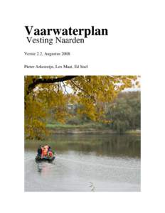 Microsoft Word - Vaarwaterplan v2.2 aug 08.doc
