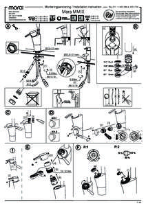 Monteringsanvisning / Installation instruction  Rev. 011 – MA nrMora MMIX