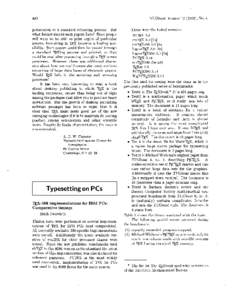 TUGboat, Volume[removed]), No[removed]publication to a standard refereeing process. But what format should such papers have? Since people will want to be able to print copies of particular