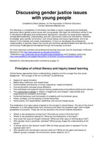 Pedagogy / Culture / Justice / Question / Teaching for social justice / Cultural studies theory of composition / Education / Critical pedagogy / Critical literacy