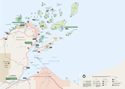 Apostle Islands National Lakeshore / Madeline Island / Basswood Island / Long Island / Manitou Island / Stockton Island / Ashland /  Wisconsin / Hermit Island / Sand Island / Apostle Islands / Wisconsin / Geography of the United States