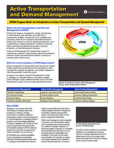 Active Transportation and Demand Management U.S. Department of Transportation  Federal Highway Administration