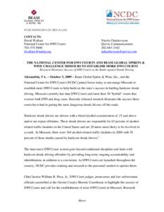 Microsoft Word - Springfield DWI Court release.doc