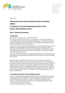 Microsoft Word - Alps draft plan VNPA submission PART 1