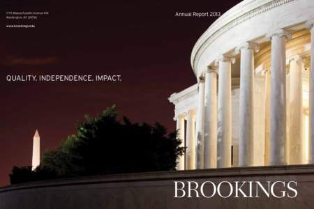 Brookings Institution hosts Governor Bobby Jindal