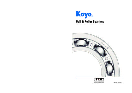 || JTEKT Koyo Ball & Roller Bearings ||  Ball & Roller Bearings Ball & Roller Bearings