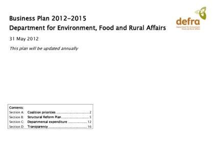 Environmentalism / Environmental economics / Agriculture in England / Sustainable architecture / Sustainable development / Sustainability / Department for Environment /  Food and Rural Affairs / Forest Day / The Economics of Ecosystems and Biodiversity / Environment / Environmental social science / Earth