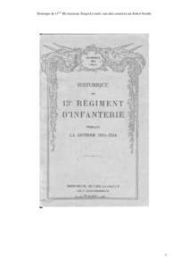 Historique du 13ème RI (Anonyme, Berger-Levrault, sans date) numérisé par Robert Naudin  1 Historique du 13ème RI (Anonyme, Berger-Levrault, sans date) numérisé par Robert Naudin