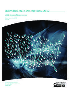 Individual State Descriptions: [removed]Census of Governments Issued September 2013