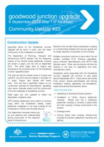 Microsoft Word - Goodwood Junction Update Number[removed]September 2013