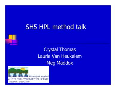 High-performance liquid chromatography / Chlorophyll / Solvent / Methanol / Peridinin / Chemistry / Chromatography / Zearalenone