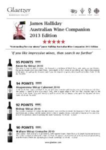 James Halliday Australian Wine Companion 2013 Edition