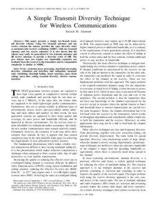 IEEE JOURNAL ON SELECT AREAS IN COMMUNICATIONS, VOL. 16, NO. 8, OCTOBER[removed]
