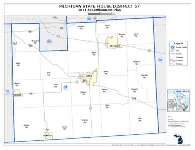 MICHIGAN STATE HOUSE DISTRICT[removed]Apportionment Plan 0 124