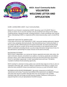 Microsoft Word - Volunteer_Welcome_Letter-Applicationdoc