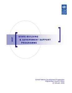 United Nations Development Group / United Nations Development Programme / Capacity building / Afghanistan Information Management Services / Afghan National Police / Politics of Afghanistan / Afghanistan / Afghanistan Police Program / United Nations Assistance Mission in Afghanistan / Development / United Nations / Asia