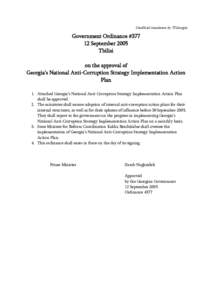 Microsoft Word - Ordinance[removed]National Anti-Corruption Strategy Implementation Action Plan-September-E