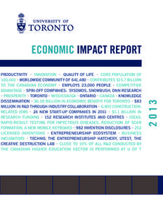 Great Lakes / Ontario / Canada / Transit City / Toronto / Economy of Canada / University of Toronto Mississauga