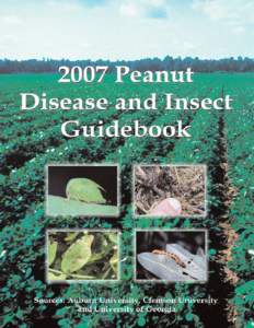 Disease management in peanuts for 2007 or most peanut growers in the Southeast, the main focus of the 2006 season was on severe drought