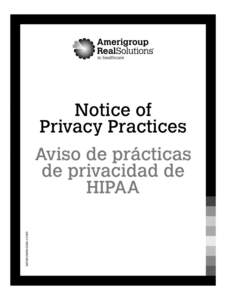 MEMCOMM[removed]MD  HIPAA Notice of Privacy Practices The original effective date of this notice was April 14, 2003. The most recent revision date is indicated in the footer of this notice. Please read this paper carefu