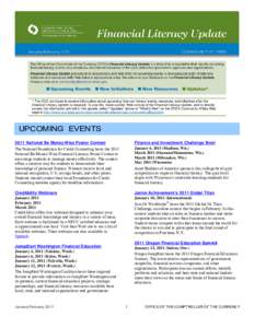 Education / Financial Literacy Month / Financial literacy / Jump$tart Coalition for Personal Financial Literacy / Federal Reserve Bank of St. Louis / Financial planner / Financial Literacy and Education Commission / Financial adviser / Student financial aid in the United States / Financial economics / Economics / Finance