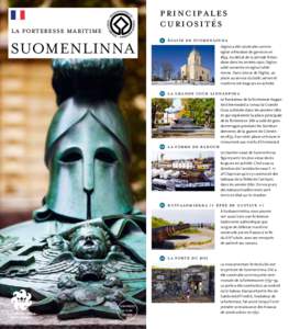 principales curiosités la forteresse maritime  Suomenlinna
