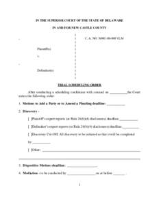 Daubert standard / Alternative dispute resolution / Mediation / Discovery / Legal case / Federal Rules of Civil Procedure / Wisconsin Circuit Court / Law / Dispute resolution / Motion