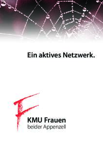 Ein aktives Netzwerk.  KMU Frauen beider Appenzell  Wer sind wir?