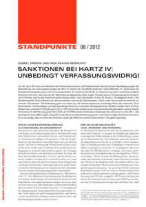 StandpunktE[removed] ´ Isabel Erdem und Wolfgang Neškovic