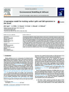 Environmental Modelling & Software[removed]74e82  Contents lists available at ScienceDirect Environmental Modelling & Software journal homepage: www.elsevier.com/locate/envsoft