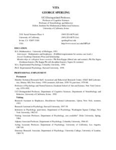 Guggenheim Fellows / Year of birth missing / Princeton University Department of Psychology / George Sperling / Russell H. Fazio / Herschel Leibowitz / Cognitive science / Science / Psychology