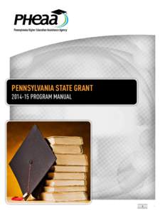 Pennsylvania State Grant[removed]Program Manual 1  1